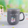 Cartoon Shape Ceramic Cup with Cover