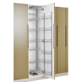 China pull out metal shelves kitchen pantry units Factory