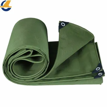 Heavy duty anti-mildew polyester canvas tarp