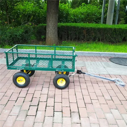 Beach Wagon 4 Wheels Folding Garden Cart