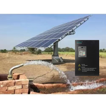Cardweb 220V Solar Water Pump Deep Well Kit for Well Water
