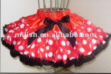 wholesale red dot adult christmas pettiskirts / tutu dress MP-0085