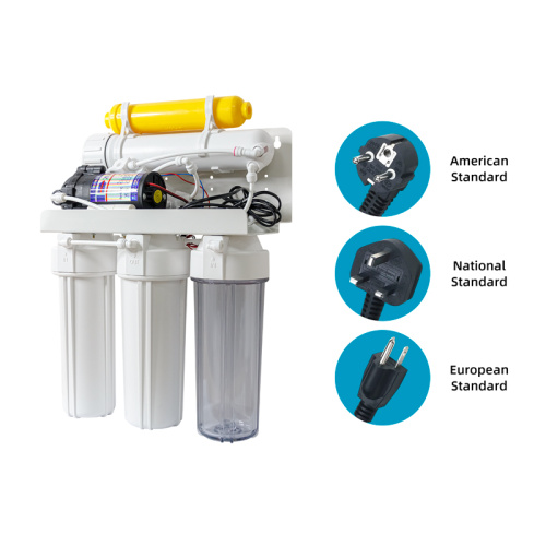 New style 4 stage water filter tankless rosystems