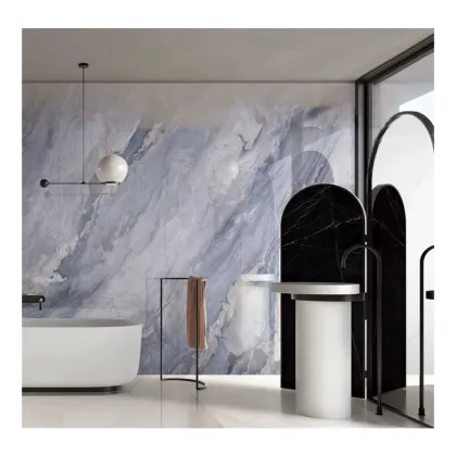 Bulgari Blue Sintered Stone Slab for Home Decoration