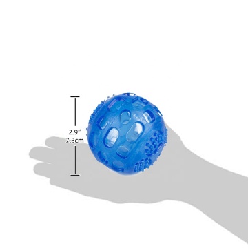 Đồ chơi chó bóng Squeaky Đồ chơi làm sạch răng vui nhộn Đồ chơi bóng Floationg 7.3cm