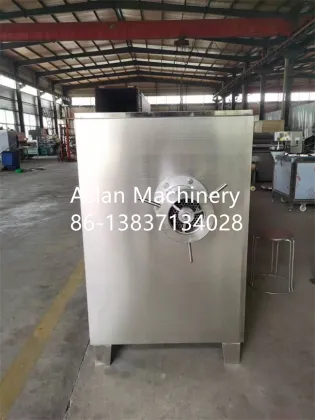 Automatic Pork Meat Frozen Meat Grinder / Meat Grinding Machine