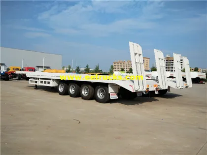 40ft Flatbed Cargo Transport Trailers
