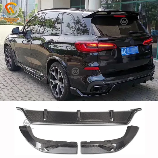 2020 BMW X5 G05 Front Bumper Lip Splitter Spoiler ABS Body Kit