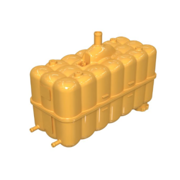 Coolant tank for excavator 390F, model 486-0884, auxiliary water tank 4860884