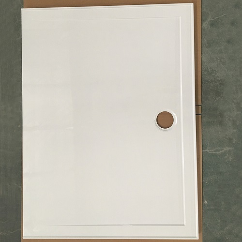 Corner Drain Shower Pan Classic SMC Shower Tray Composite Shower Pan