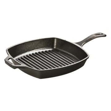 Square Cast Iron Bbq Grill Pan Non Stick Griddle Grill Frying Pan