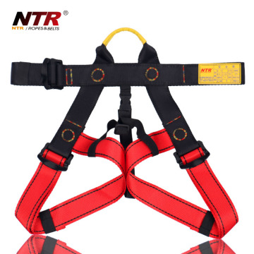 NTR high quality polyester 4-point climbing harness