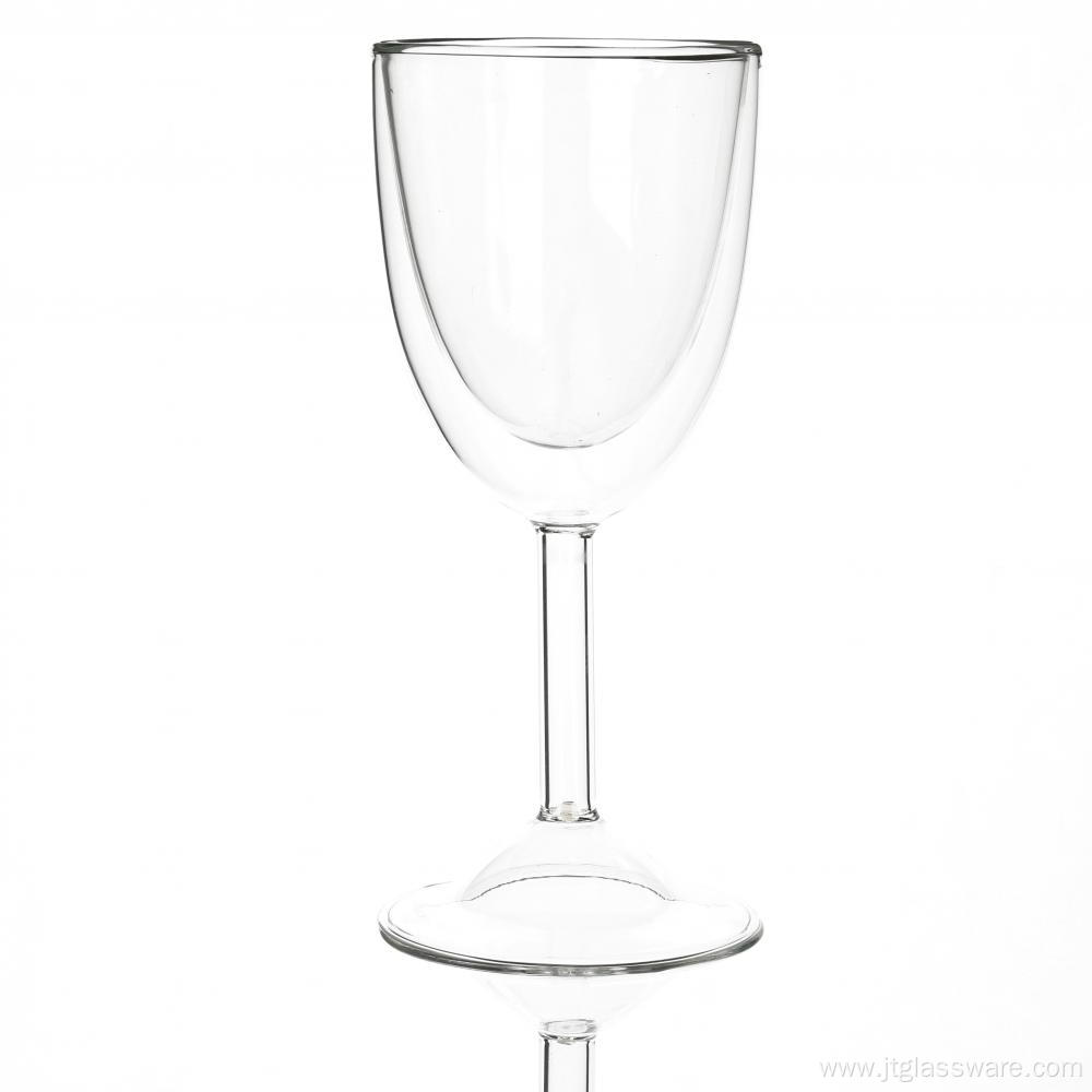 Double Layered Borosilicate Glasses For Champagne