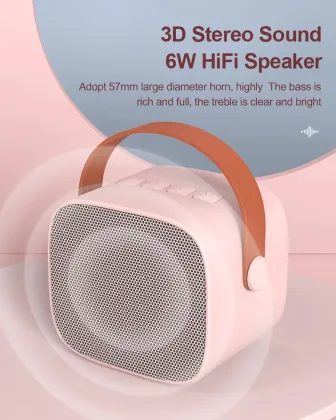 OEM Bluetooth Karaoke Speaker - Wireless Portable Soundbar with Microphone