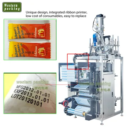 VFFS Sugar Packing Machine - 1000 Grams White Sugar Packer