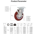 3inch Swivel Plate Caster Wheel with Side Brake