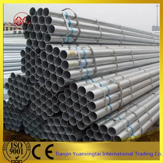 BS1387-1985 galvanized round steel pipe steel structural pipe