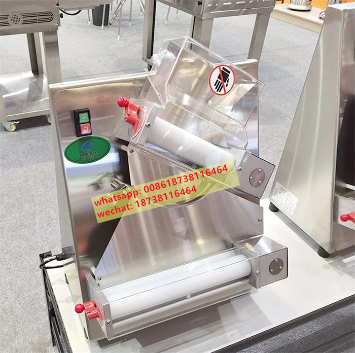 Automatic Pizza Crust Press Machine - Dough Sheeter for Round Shaped Pizza Base