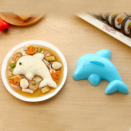 Lunch Bento Dessert Cup Kitchenware Rice Island Mold