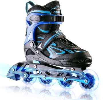 Light Up Fun Illuminating Skates for Kids Youths
