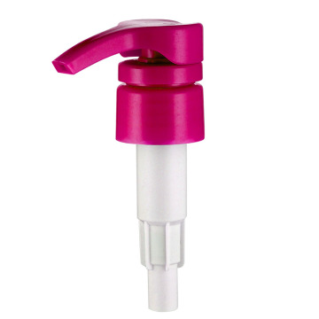 Hoge kwaliteit grote dosering 4 ml aangepaste kleur rood 28/410 plastic materiaal vervangende lotionpompkop dispenser