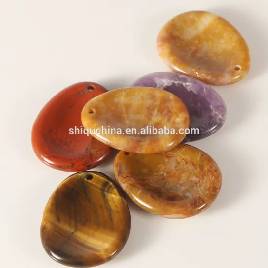Wholesale Chakra Worry stone Set : Healing chakra stones