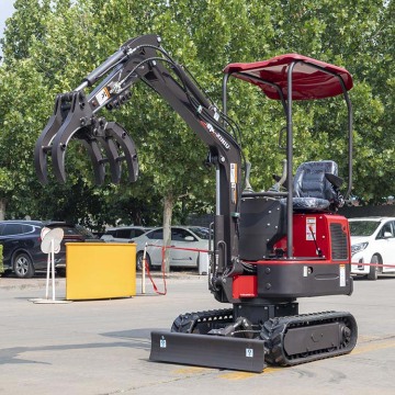 800 kg de rastreador hidráulico Agricultura pequeña excavadora de excavadores con CE ISO EPA Soporte OEM