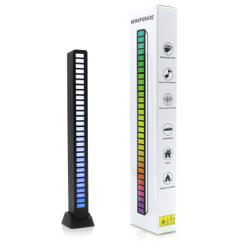 RGB Music Sync LED Strip Light مع التحكم في تطبيق Bluetooth ، وتفعيل الصوت ، وإضاءة الإيقاع