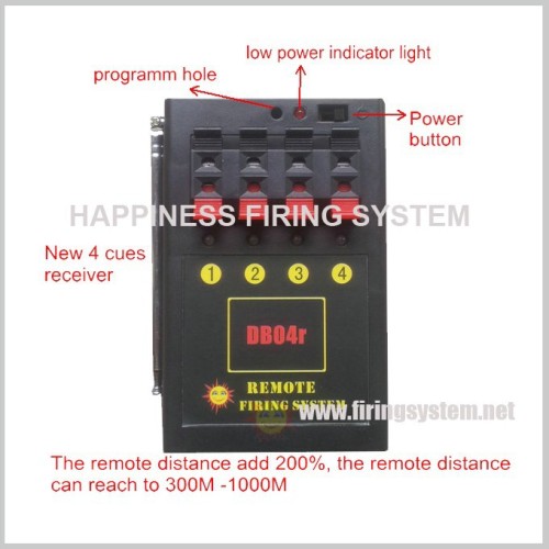 Fireworks Ignition Firing System/1m Talon Igniters/4 Cues Fireworks