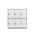 2 Tier 6 Door Closet Storage Cabinets