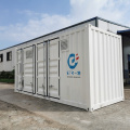 containerized oxygen generator with cylinder