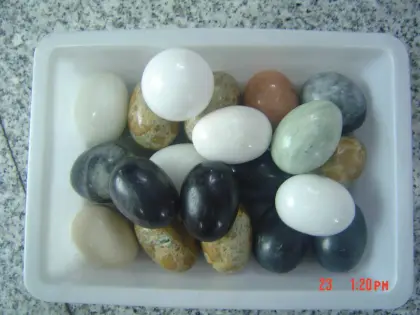 nature marble egg