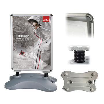 Outdoor Advertising Display: Double-Sided Water-Based Poster Stand Signs for Sidewalk and Pavement