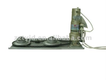 fireproof double curtain automatic door shutter motor