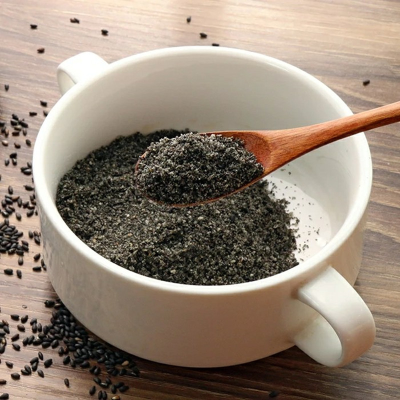 black sesame powder