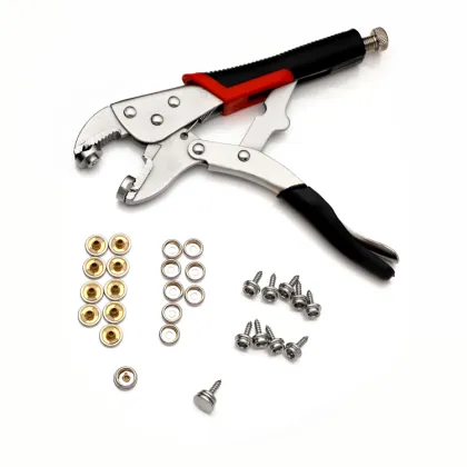 YUHANG Snap Setter Pliers - Locking Plier for Snap Tool