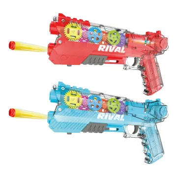 Shenzhen Toy Electric Airsoft Gun with Soft Bullets - 6 Pcs Included