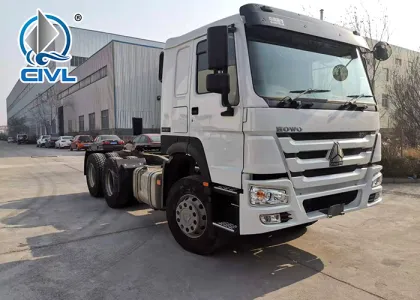 Double Sleeper 10 Wheels Tractor Truck Head