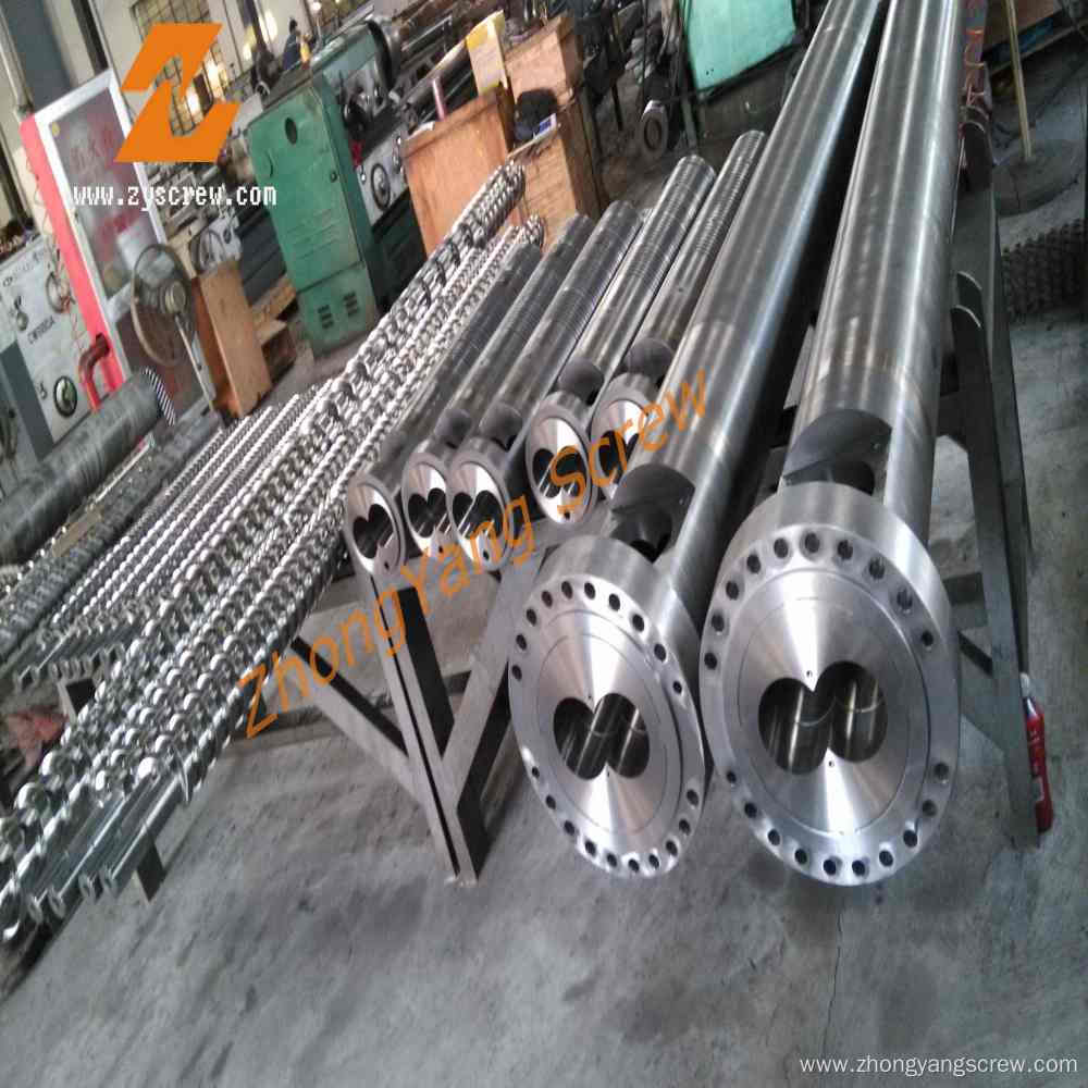 Conical Twin Screw Barrel in Bimetallic