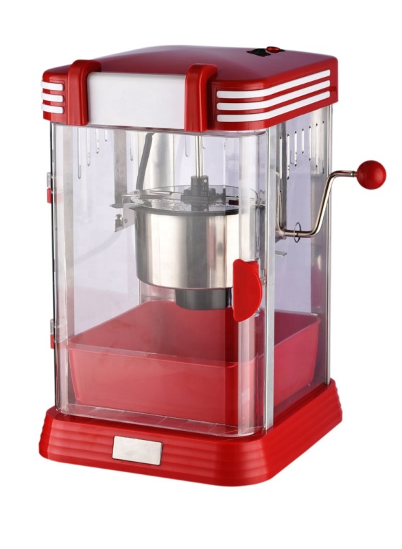 Commercial Round Pop Corn Making Maker Snacks Machine 2.5 oz Kettle Popcorn Machine