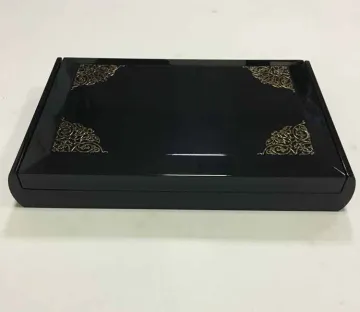 Factory Supply Black Glossy Wooden Storage Gift Box