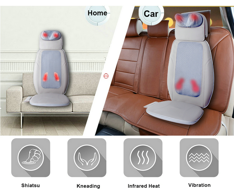 OEM Car Shiatsu Massage Cushion