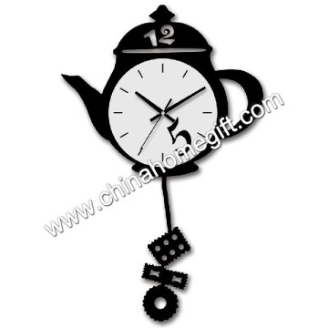 đồng hồ treo tường ấm đun nước