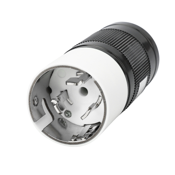 JS NEMA SS 2-50P Twist Lock 50 Amp Male Plug - Marine RV Replacement