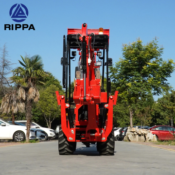 Towable Rippa Mini Wheel Backhoe Loader for Manufacturing Plants