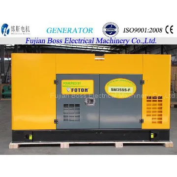 Quietest generator 50/60HZ 15-30KW FOTON diesel generator