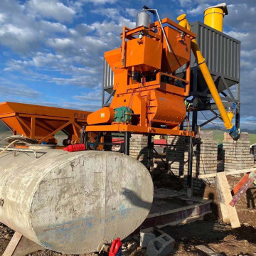 Tipo fixo Pronto elétrico HZS25 Plantas de lotes de concreto