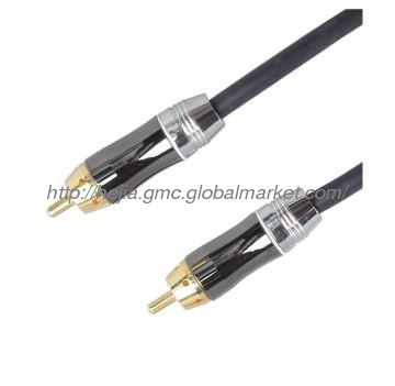 High quality Audio and Video Cable/AV Cables with gold plug