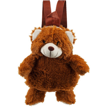 new design plush backpack bear, brown plush bear backpack