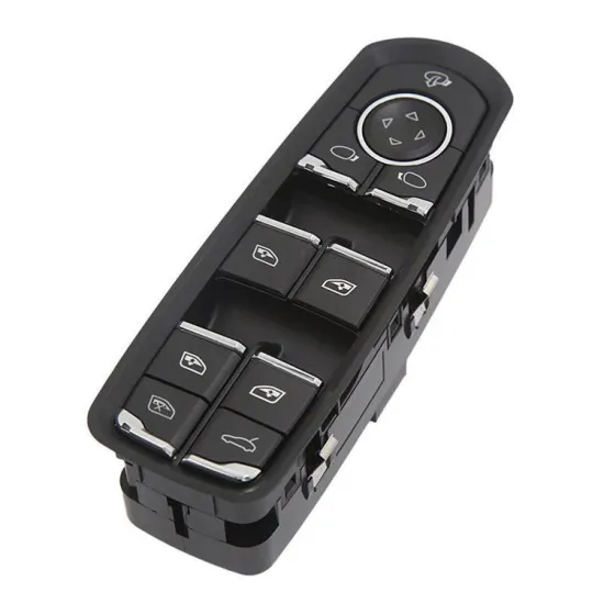 Carpal Power Window Switch 7PP959858 for Porsche Cayenne 2011-20 Sprocket Adjuster Gear14 Panamera 2010-2015 12V Lock